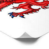 Poster Scottish Lion Rampant (Coin)