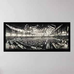 Poster Scottish Rite Banquet Photo 1915