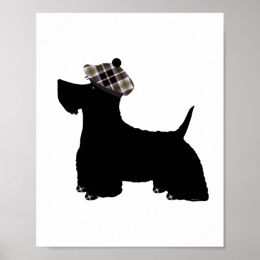 Poster Scottish Terrier (Devant)