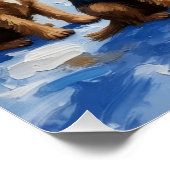 Poster Scottish Terrier Christmas Lighthouse Holiday (Coin)