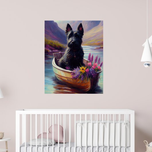Poster Scottish Terrier sur une pagaie : une aventure Pit (Pépinière 2)