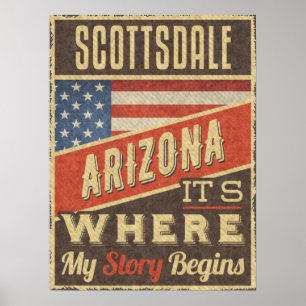 Poster Scottsdale Arizona