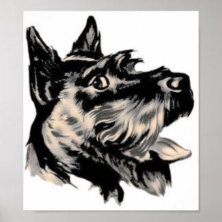 Poster Scotty Dog