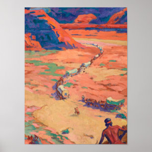 Poster Scouter les intrus par Maynard Dixon