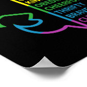 Poster Scouting Law Scouting Camping Rainbow Colorful  (Coin)