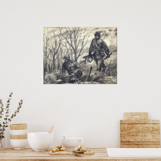 Poster Scouts creuser (Cuisine)