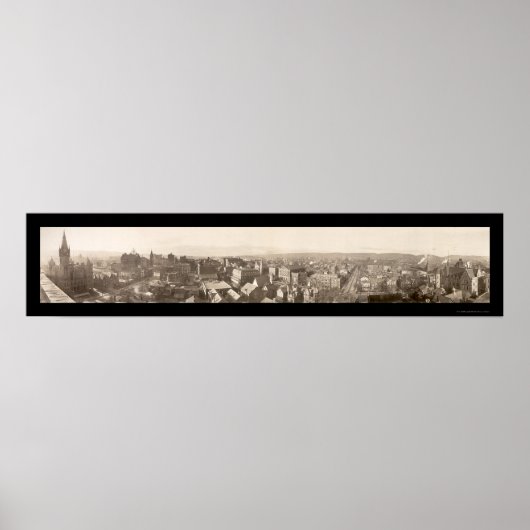 Poster Scranton, PA Photo 1912 (Devant)