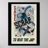 Poster Scrap Metal World War 2 (Devant)