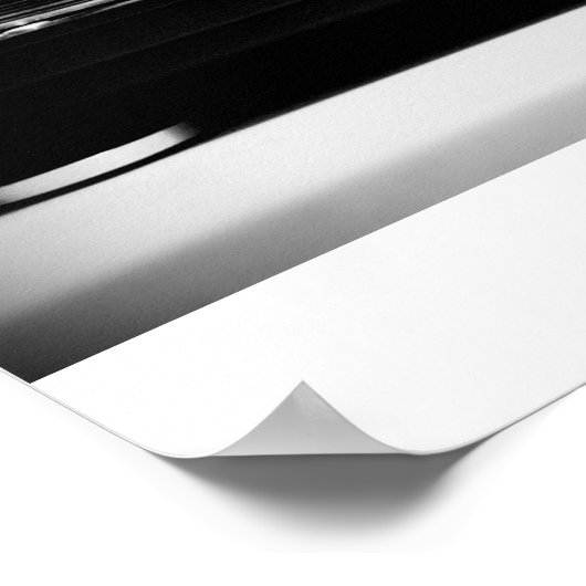 Poster Scratchin' sur le Tourne-disque (Coin)