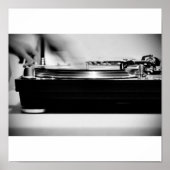 Poster Scratchin' sur le Tourne-disque (Devant)