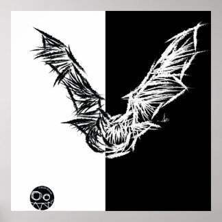 Poster Scratchy Bat Poster/Impr 1