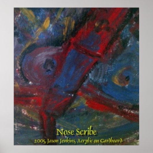 Poster Scribe de nez (Devant)
