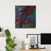Poster Scribe de nez (Bureau à domicile)