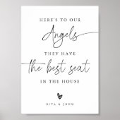 Poster Script de calligraphie dans la mémoire aimante Mar (Devant)