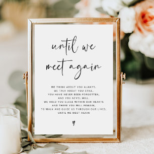 Poster Script de calligraphie dans le signe Mariage de mé
