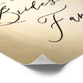 Poster Script De Calligraphie Réservé Pour Le Signal Mari (Coin)