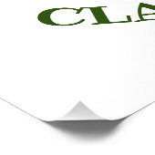 Poster Script de célébration de fin d'études secondaires (Coin)