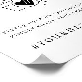 Poster Script de coeur Capturez l'appareil photo d'amour  (Coin)