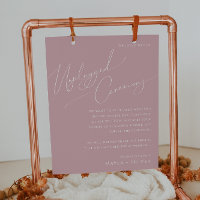 Script Fantaisiste | Cérémonie Unplugged Rose Pous