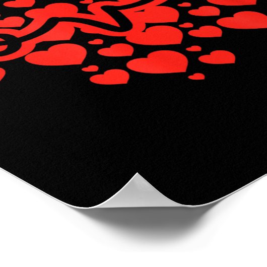 Poster Script Love Heart Of Hearts Valentine's Day  (Coin)