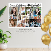 Poster Script moderne Graduate 17 Photo Collage