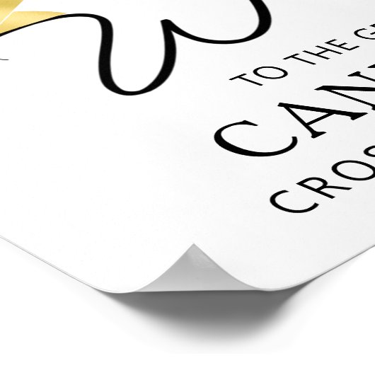 Poster Script moderne - Script Graduate - Script photo Bi (Coin)