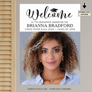 Poster Script photo de bienvenue