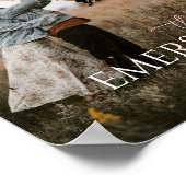 Poster Script photo moderne Family Keepsaké Wall Art (Coin)