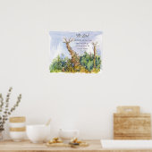 Poster Scripture Psalm 145 Bristlecone Pine Tree Desert (Cuisine)