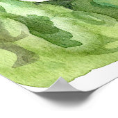 Poster Scripture Song of Solomon White Poppies (Coin)