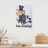 Poster Scrooge & Bah Humbug (Cuisine)