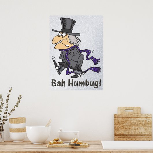 Poster Scrooge & Bah Humbug (Cuisine)
