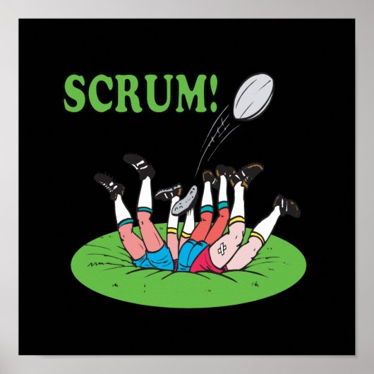 Poster Scrum (Devant)