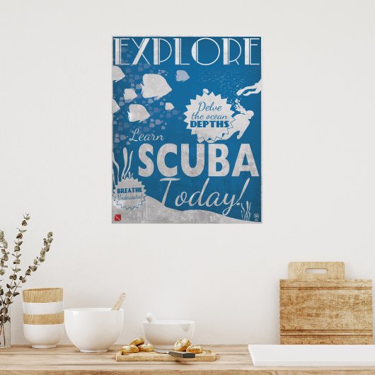 POSTER SCUBA (Cuisine)
