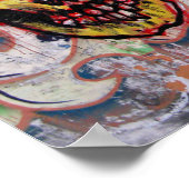 Poster Scull Street Art de Las Palmas (Coin)