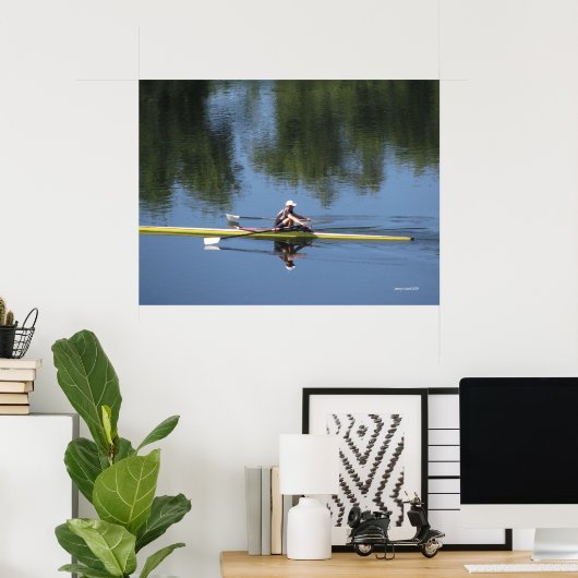 Poster Sculling (Bureau à domicile)