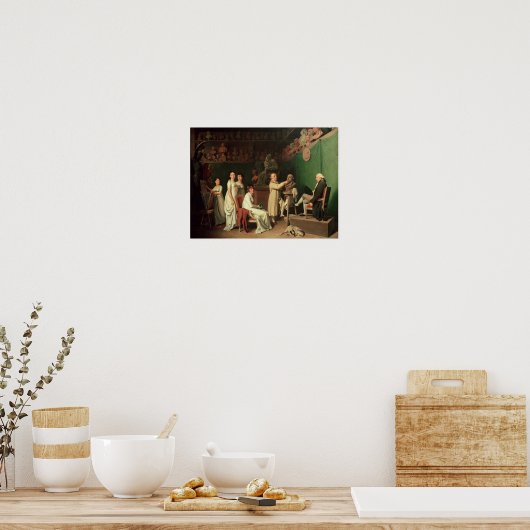 Poster Sculpter le buste de Pierre Marquis de (Cuisine)