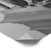 Poster Sculpture assise de Voltaire (Coin)