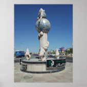 Poster Sculpture aux marins (Devant)