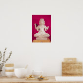 Poster Sculpture de Brahma avec quatre visages 2 (Cuisine)