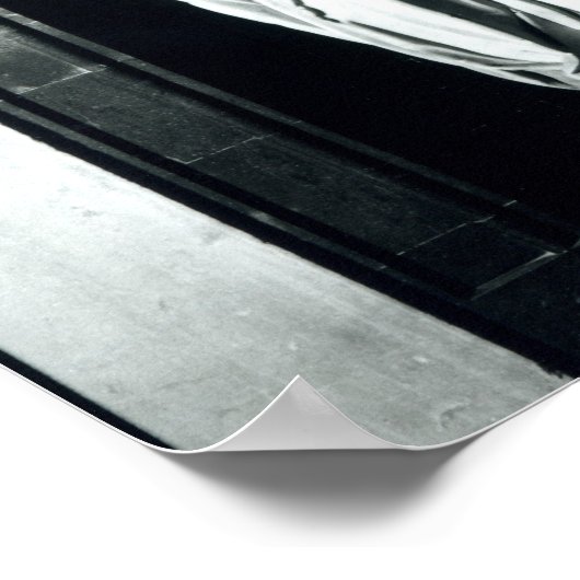 Poster Sculpture de pierre de John Donne dans sa linceul (Coin)