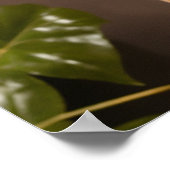 Poster Sculpture en résine d'ambre - Élégante surface mur (Coin)