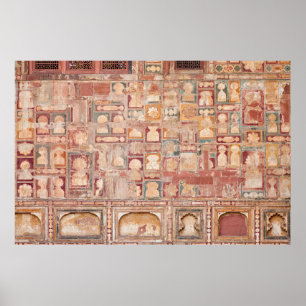 Poster sculpture murale vintage