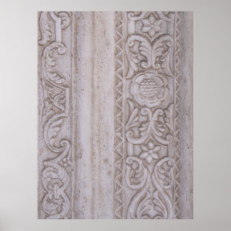 Poster Sculptures florales d'Athen