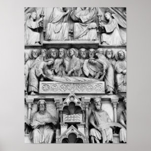 Poster Sculptures historiques, chrétiennes Notre Dame Par