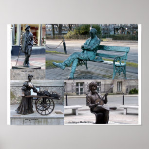 Poster Sculptures & Statues à Dublin Irlande