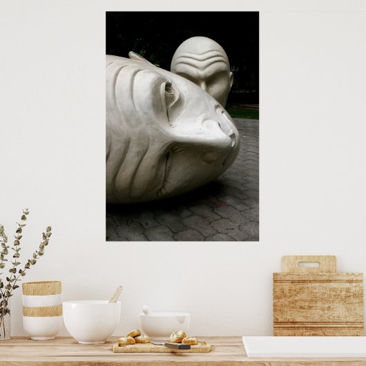 Poster Sculptures, UC Davis School of Arts (Cuisine)