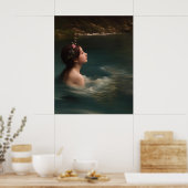 Poster Se baigner (Cuisine)