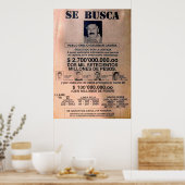 POSTER SE BUSCA ESCOBAR 1 (Cuisine)