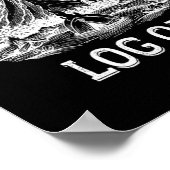 Poster Se déconnecter et se déconnecter et mettre une bûc (Coin)